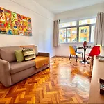 Apartamento Grande No Rio No Bairro Da Lapa Com Vista Para Os Arcos Com Vaga De Garagem Perto De Tudo Com Portaria 24Horas